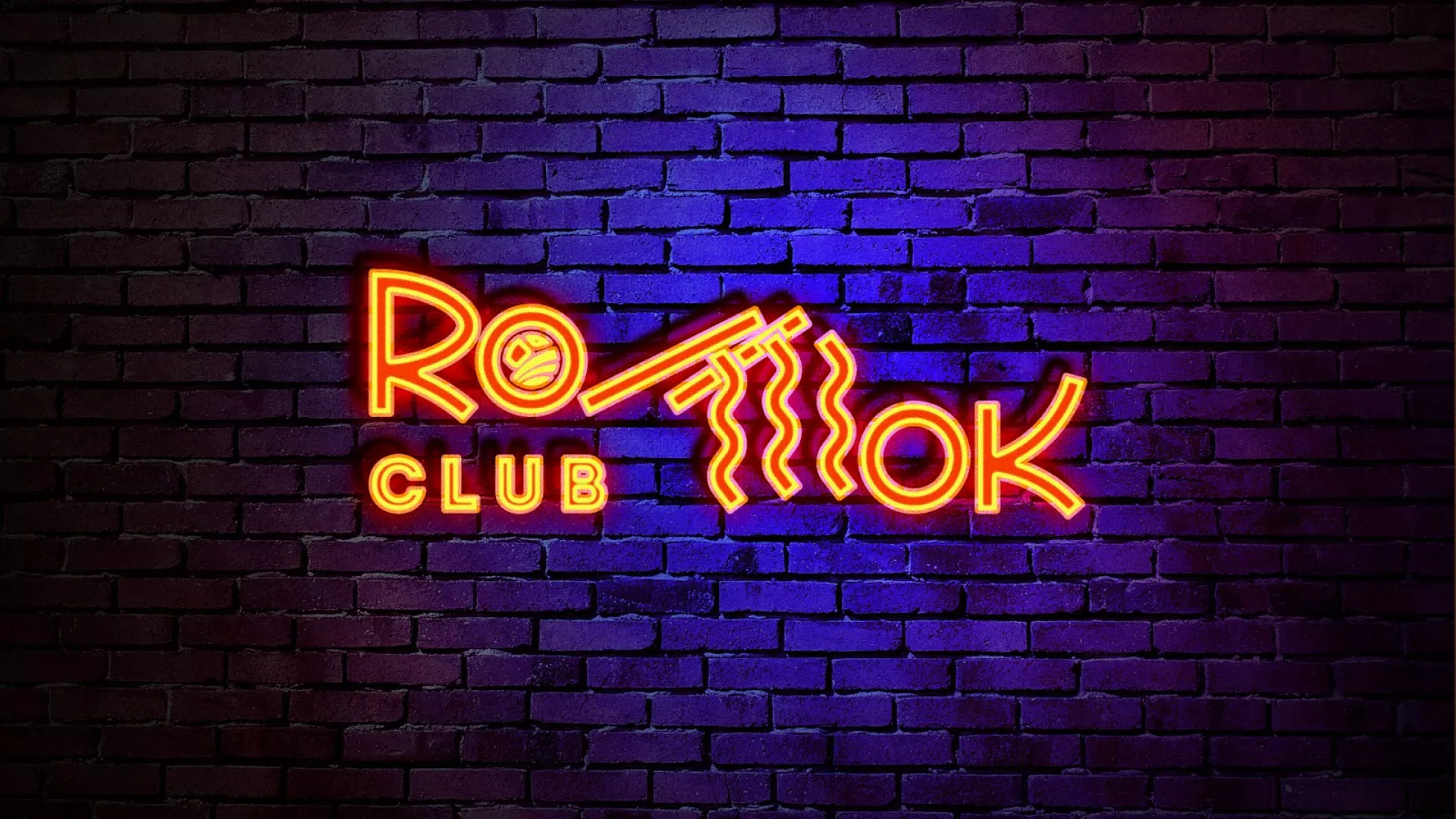 Разработка интерьерной вывески суши-бара «Roll Wok Club» в Сухом Логе